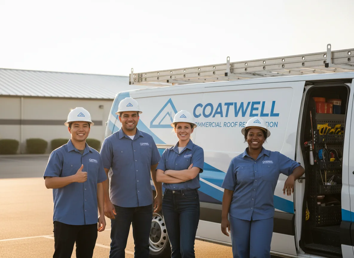Commercial roof coating company in Clinton, UT